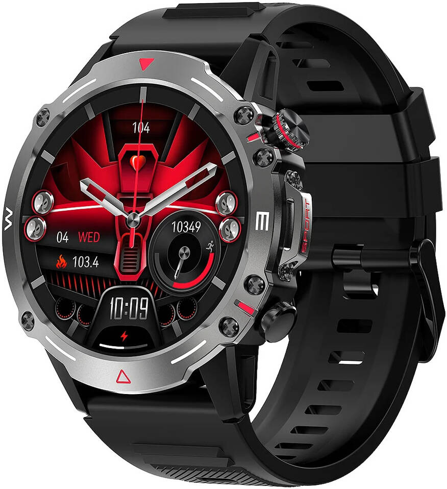 ArmFit Hulk Smartwatch For Men, AMOLED Always On Display Bluetooth Calling Waterproof Fitness Watches