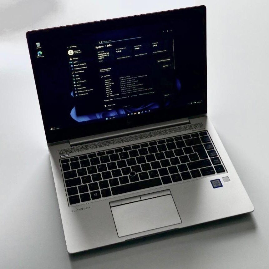 HP EliteBook 840 G5 7th/8th Gen Laptop, 14" FHD(1920 x 1080) Win 11 Pro, Silver
