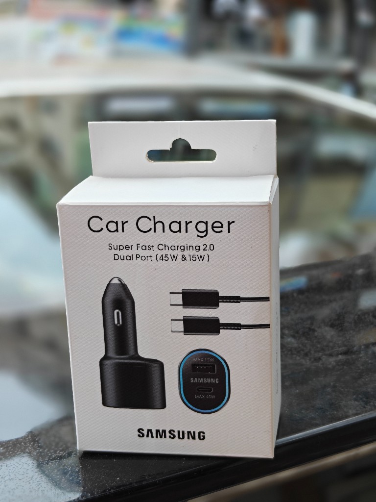 Samsung Car Charger Super Fast Charging 2.0 Dual Port