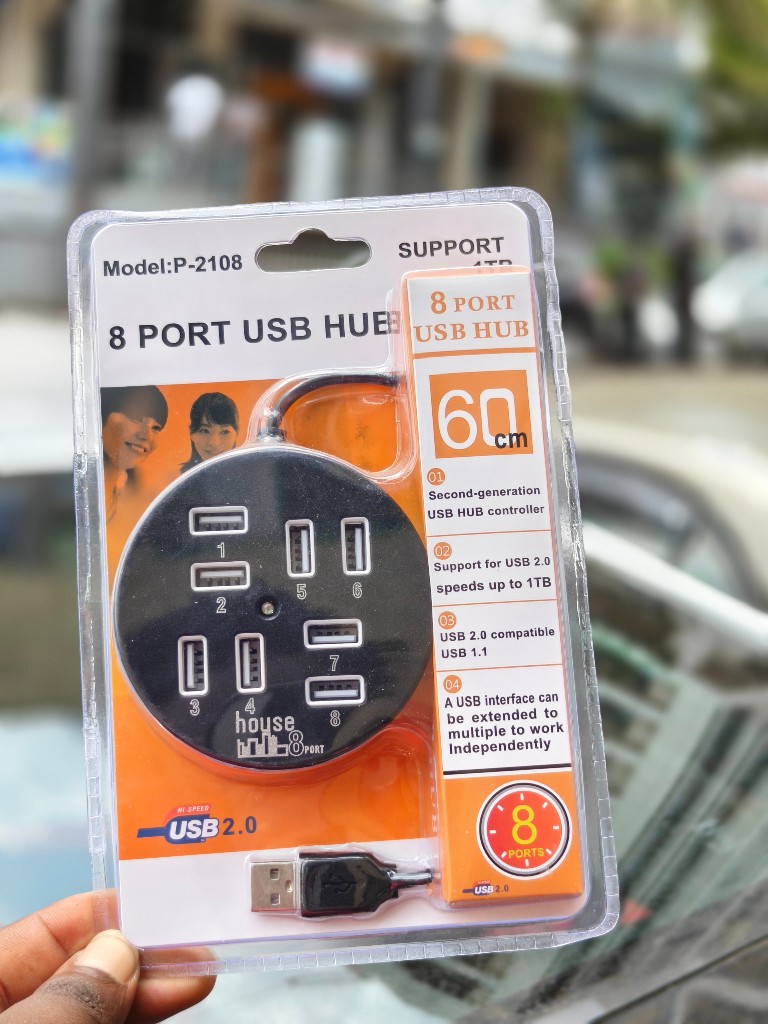 8 PORT USB HUB Model: P-2108
