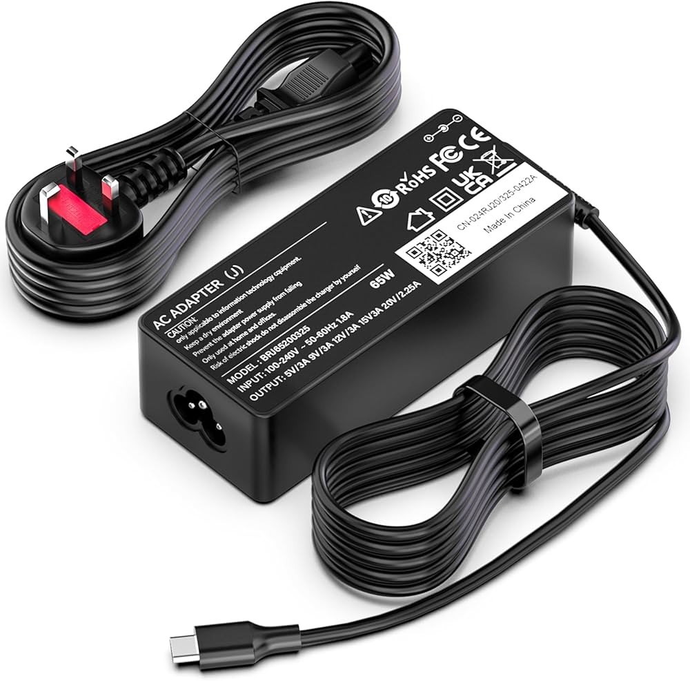 Laptop 65W USB TYPE-C Power Adapter