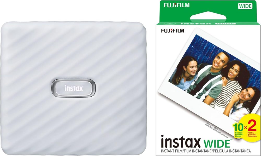 FUJIFILM INSTAX LINK WIDE PHOTO PRINTER BUNDLE