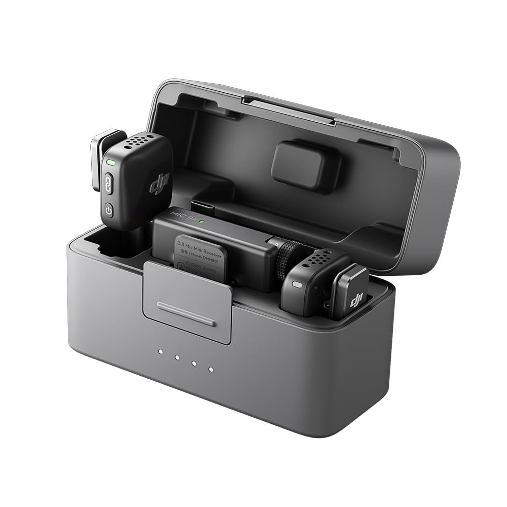 DJI Mic Mini 2 (2 TX + 1 Mobile RX + Charging Case)