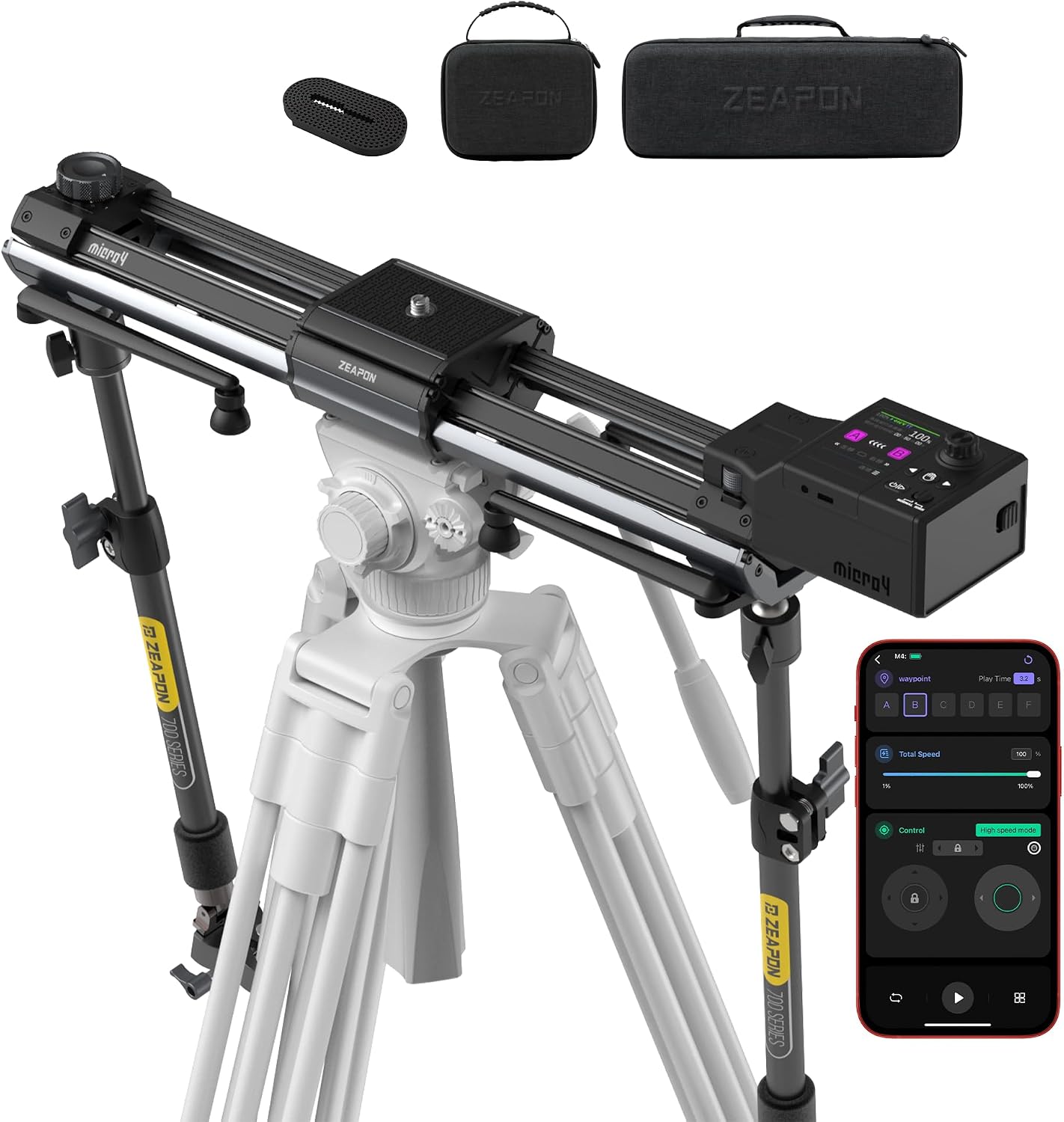 Zeapon Micro4 E700 Double Distance Motorized Camera Slider